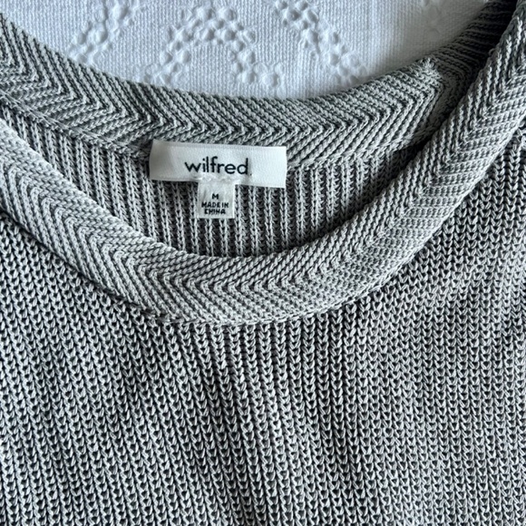 NWOT Wilfred knitted tunic, grey, medium - Picture 4 of 5